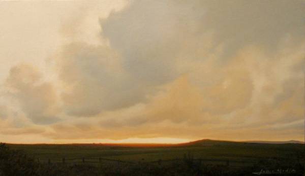 - Oil on Board, Painting by Jamie Medlin, measuring 17 x 29 cm (H x W) framed at 35 x 47 cm £750